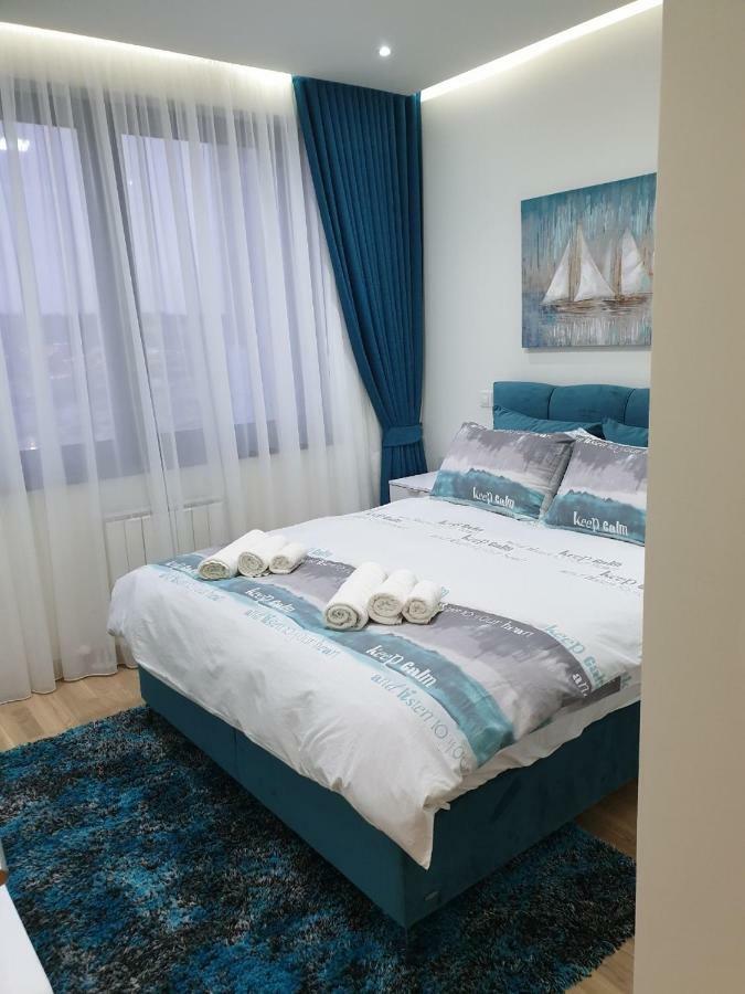Belgrade Waterfront-Delux Apartman Beograd Na Vodi Dış mekan fotoğraf